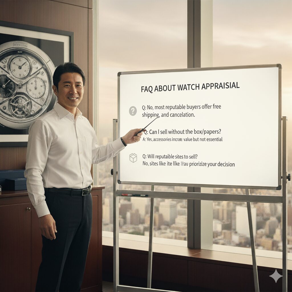 時計買取に関するよくある質問(Q&A)
