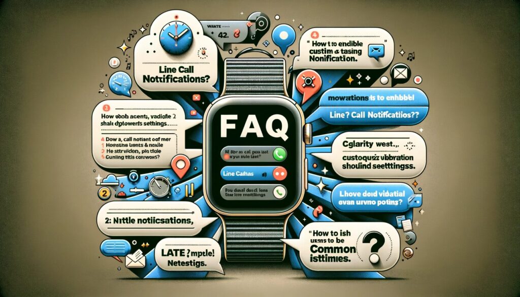 Apple WatchのLINE通話通知に関するFAQ