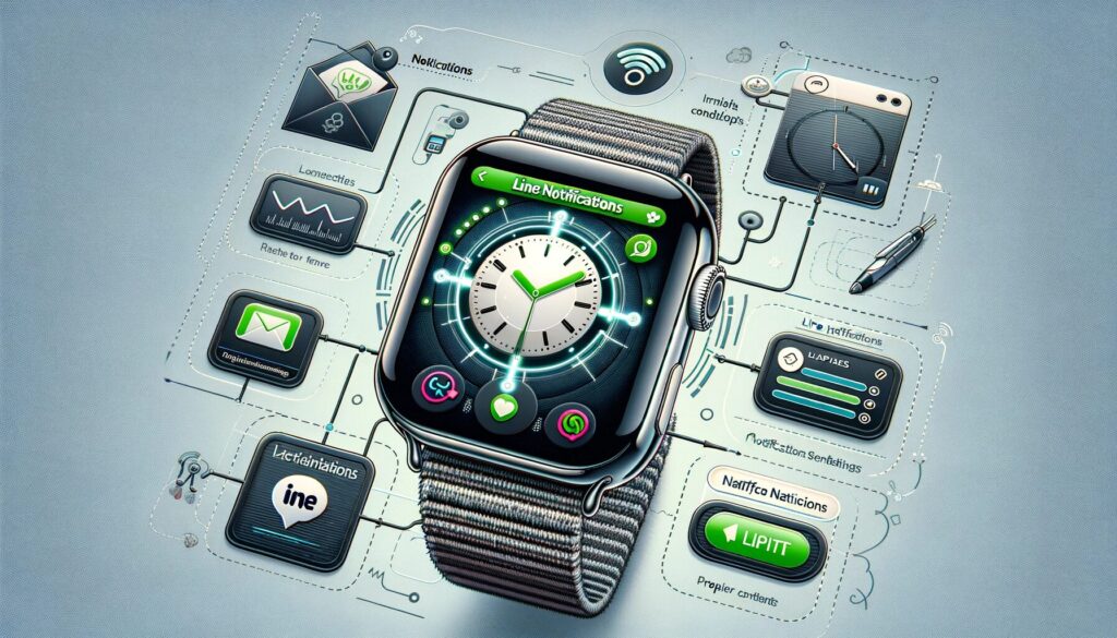 Apple WatchでのLINE通知受信のための具体的な条件