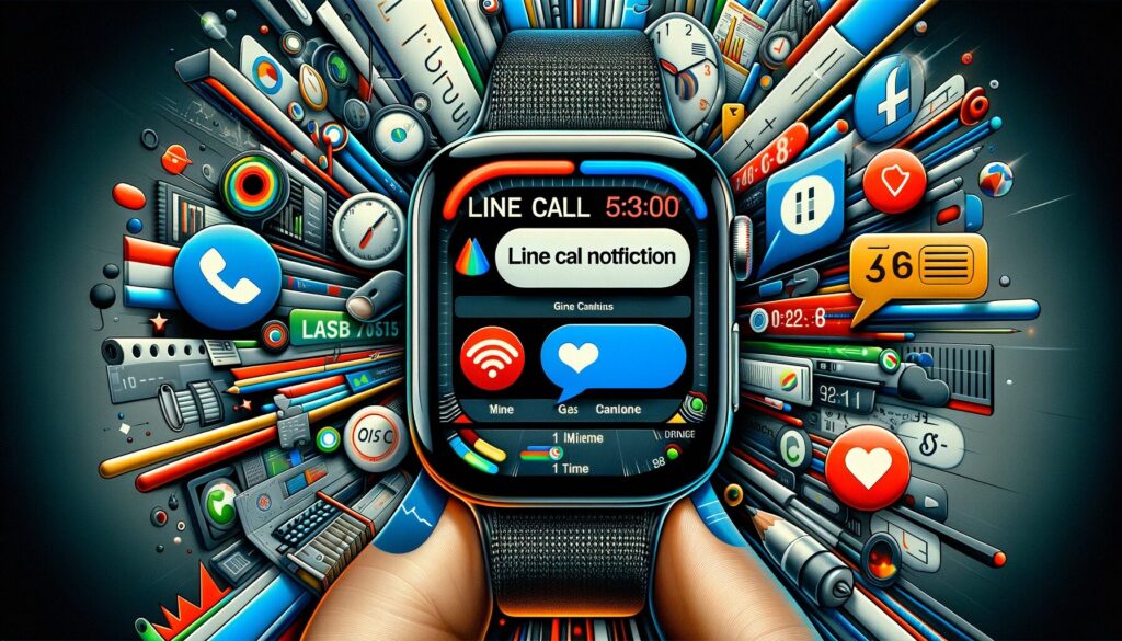 LINE通話の通知とApple Watchの限定的な対応