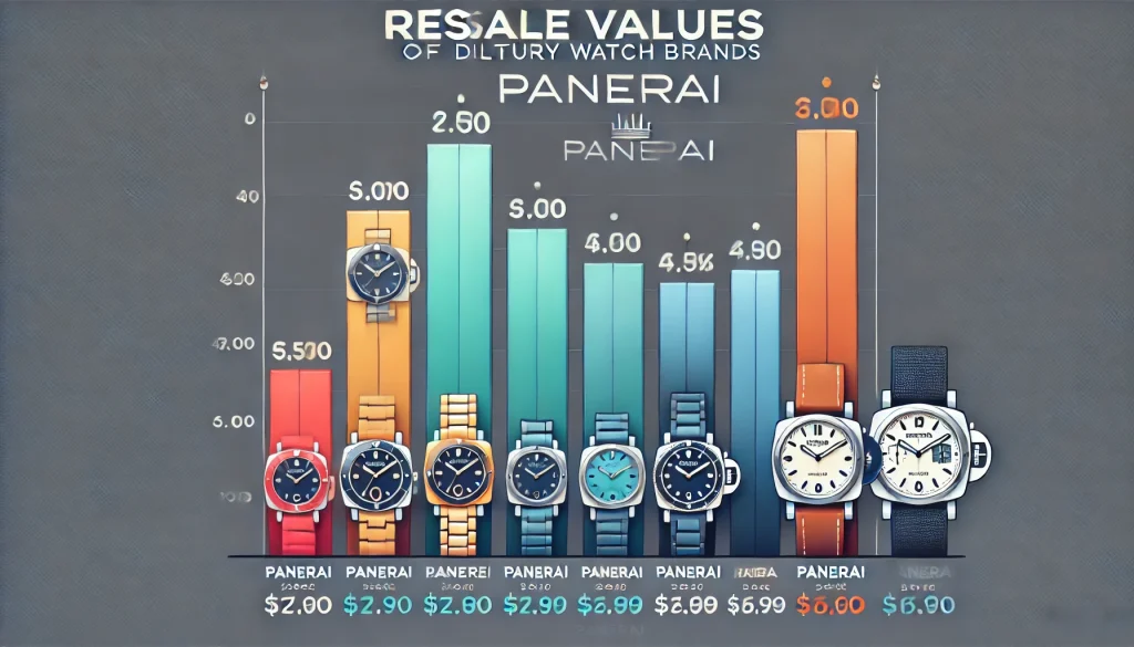 時計 リセールバリュー ランキングとパネライの位置