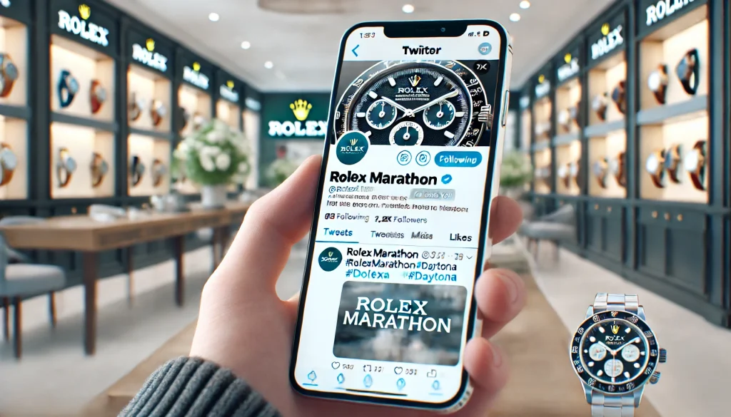 ツイッターリアルタイムでのロレックス在庫情報の見つけ方