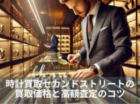 時計買取セカンドストリートの買取価格と高額査定のコツ