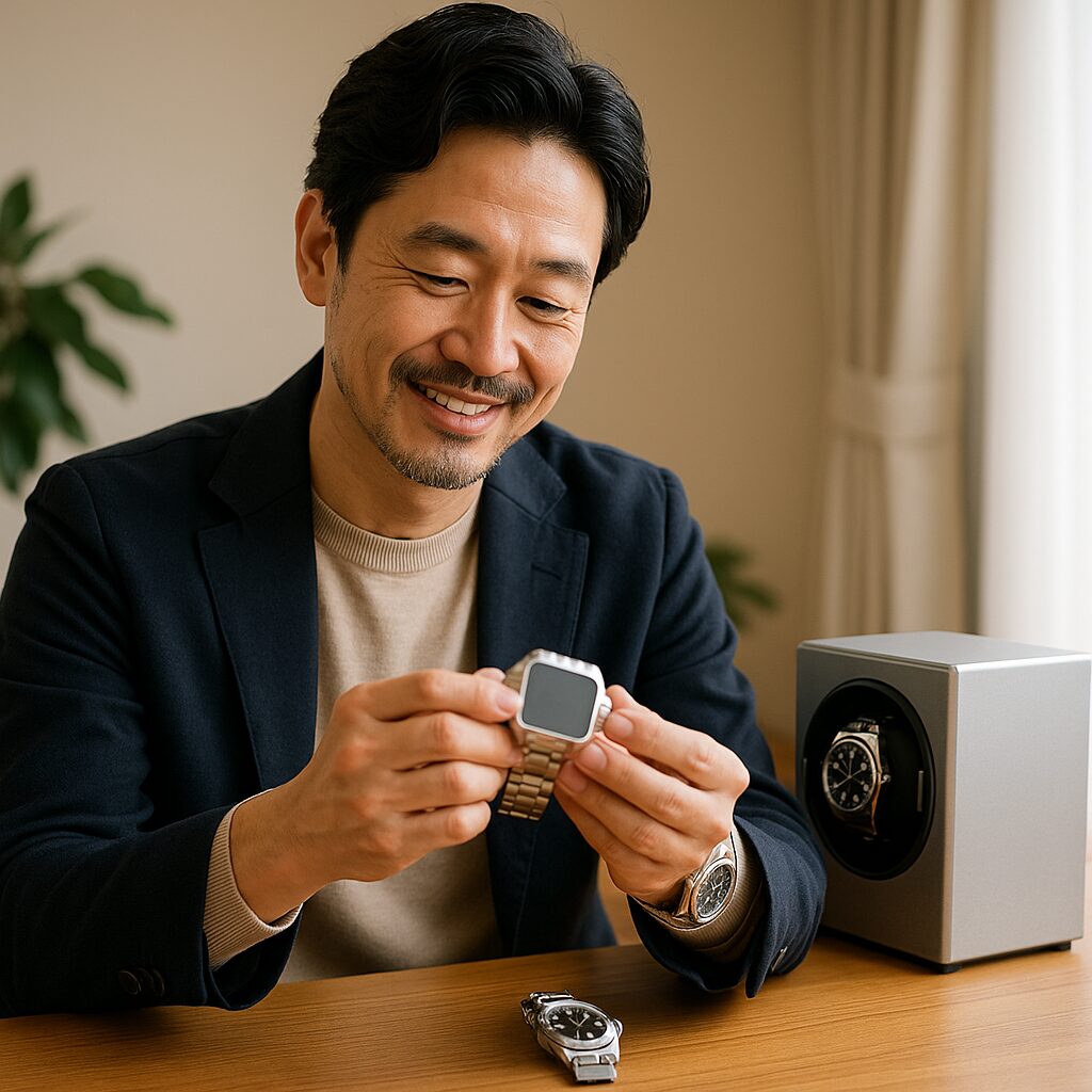 腕時計を使わない時は止めるべきか解説