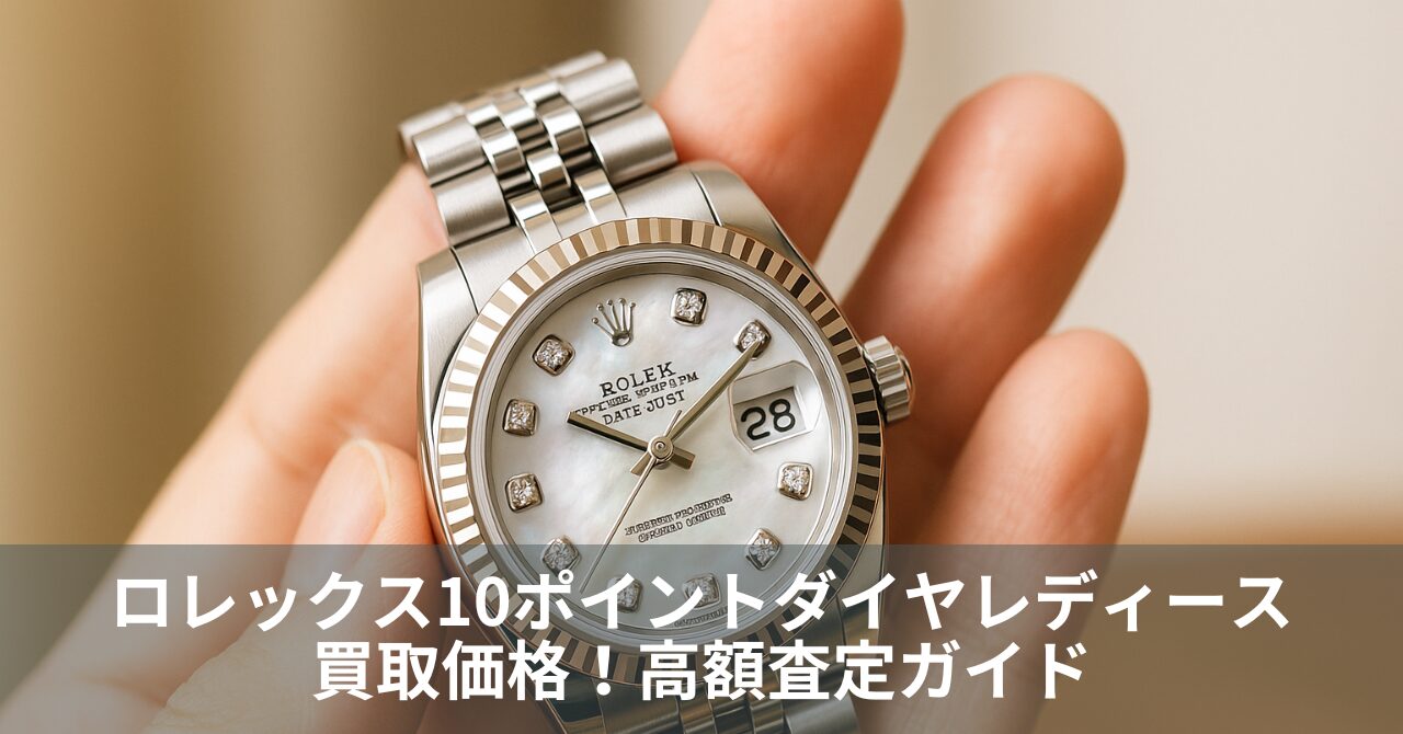 ロレックス10ポイントダイヤレディース買取価格！高額査定ガイド