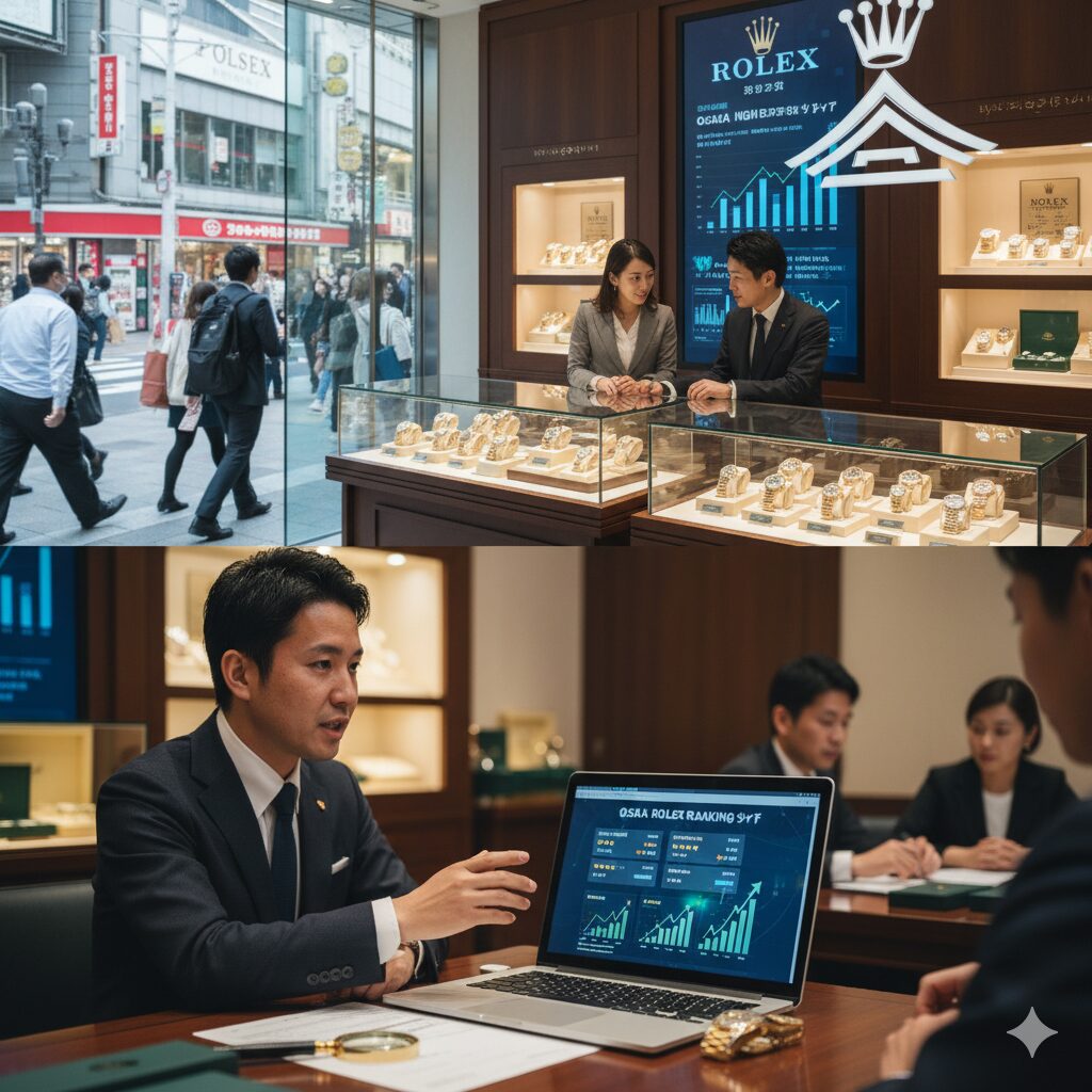 大阪のロレックス高価買取ランキング