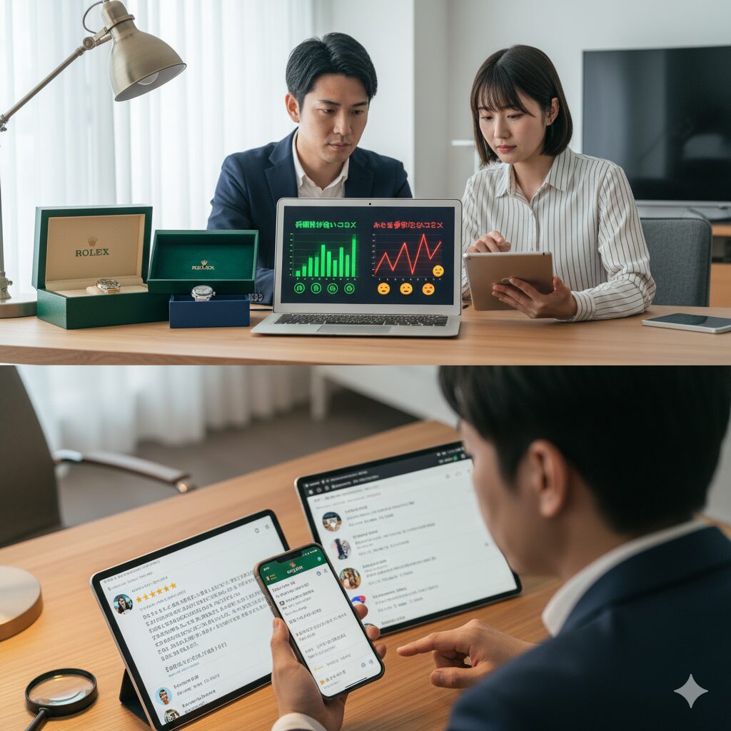 信頼できるロレックス買取口コミの見極め方