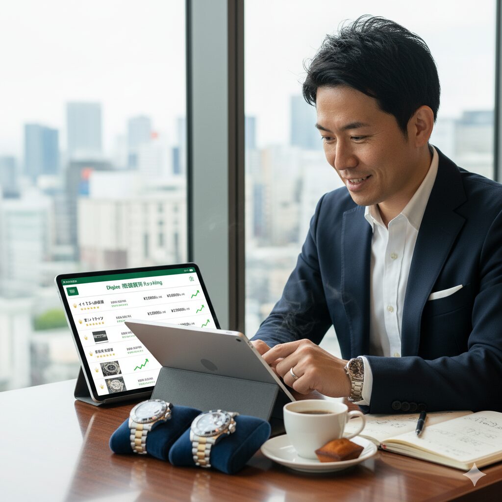 ロレックス高価買取大阪ランキング活用術